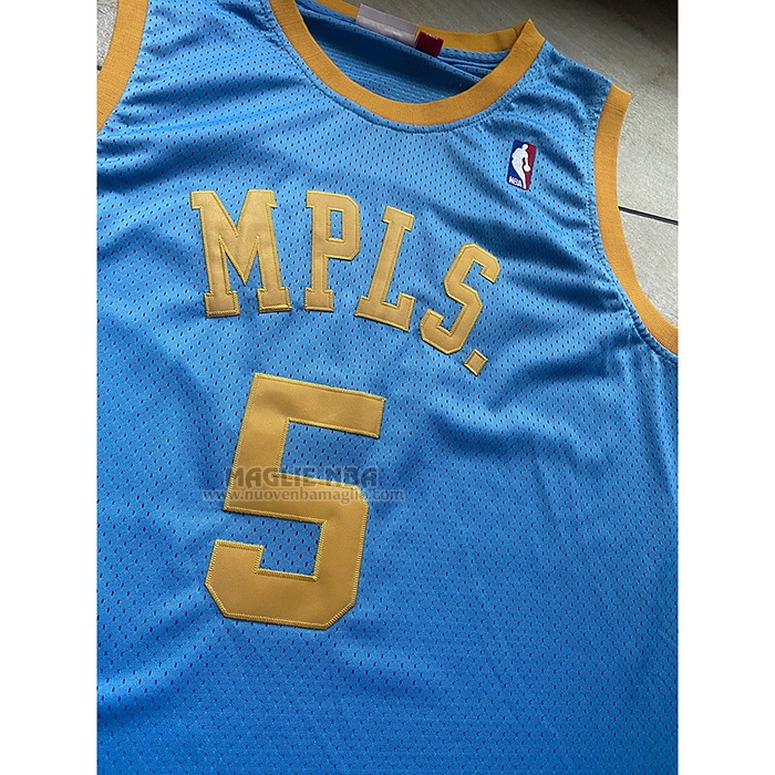 Maglia
 Robert Horry NO 5 Los Angeles Lakers Mitchell & Ness 2001-02 Blu
